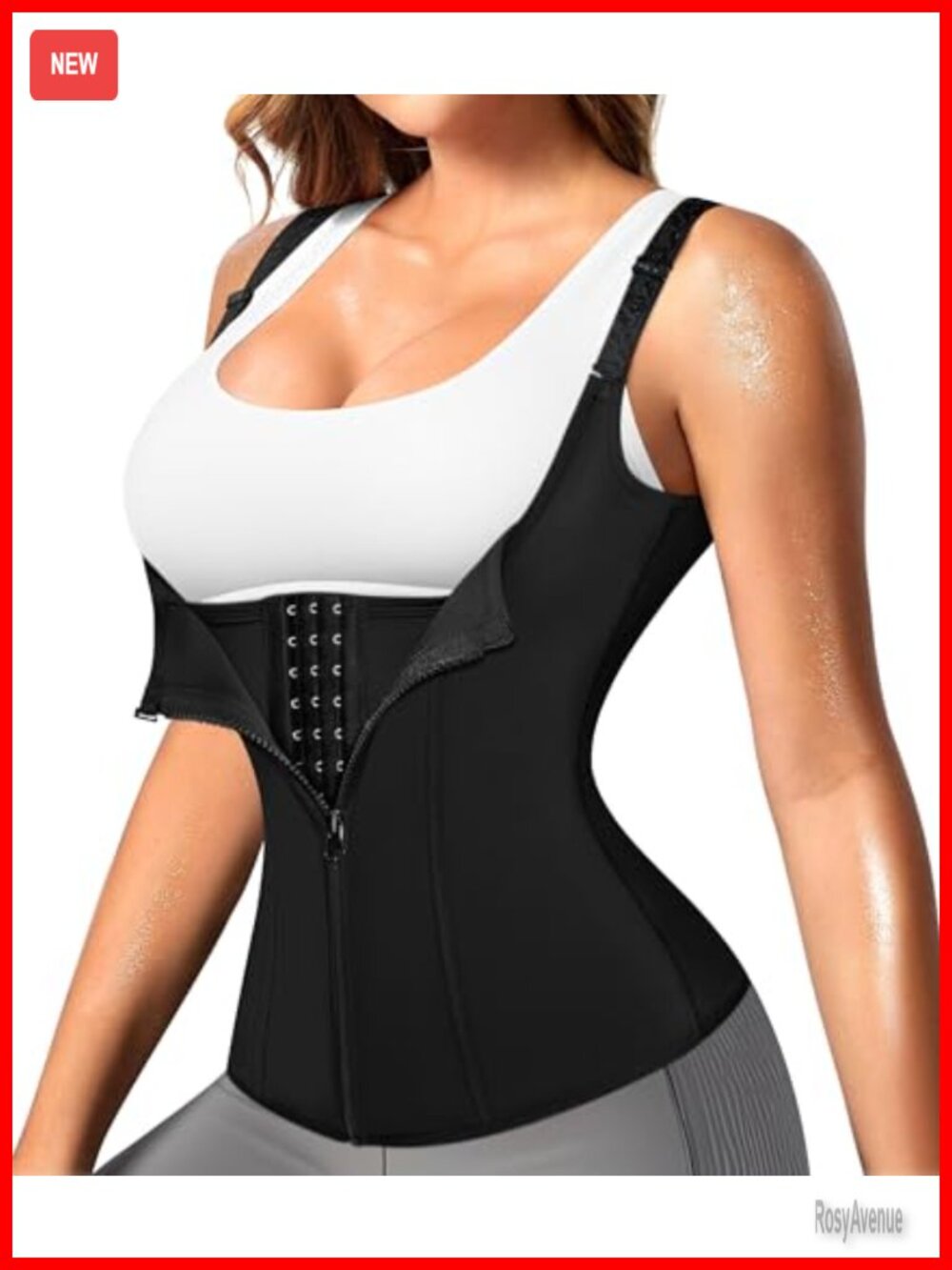 Waist Trainer Corset Shapewear Cincher Tank Top Tummy Control